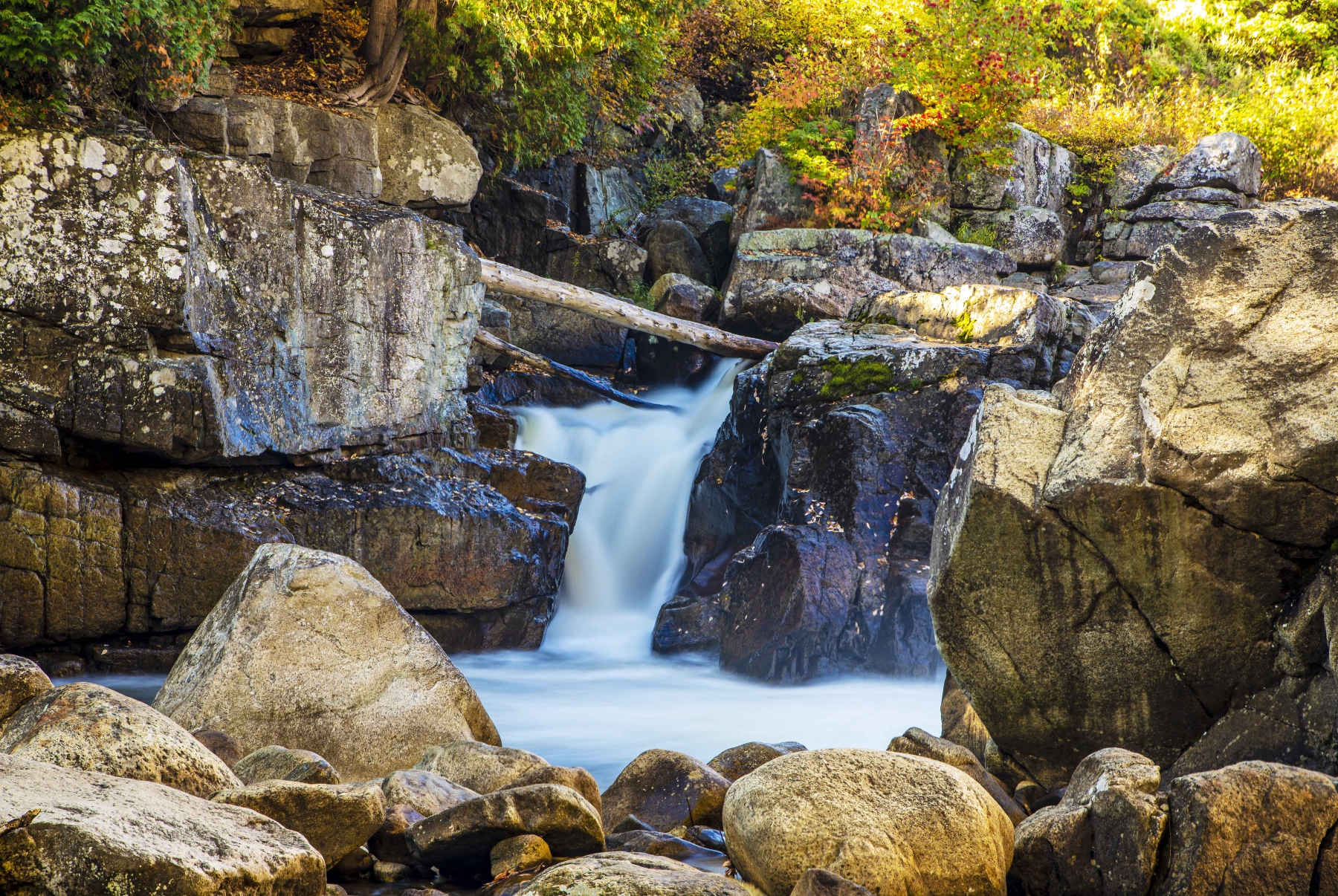 Flume Falls, Ausable River, New York